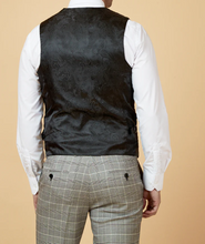 Marc Darcy- Ross Grey Check Waistcoat