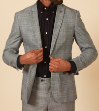 Marc Darcy- Jerry Grey Check Blazer