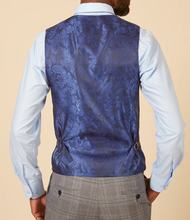 Marc Darcy- Jerry Grey Check Waistcoat