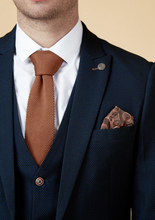 Marc Darcy- Max Navy Blazer With Contrast Buttons