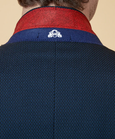Marc Darcy- Max Navy Blazer With Contrast Buttons