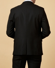 Marc Darcy- Max Black Blazer With Contrast Buttons