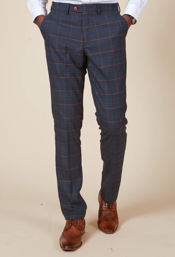 Marc Darcy- Jenson Marine Check Trousers