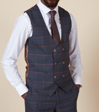 Marc Darcy- Jenson Marine Check Waistcoat