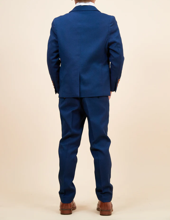 Marc Darcy- Children's Max Royal Blue Three Piece Suit