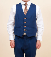 Marc Darcy- Children's Max Royal Blue Three Piece Suit