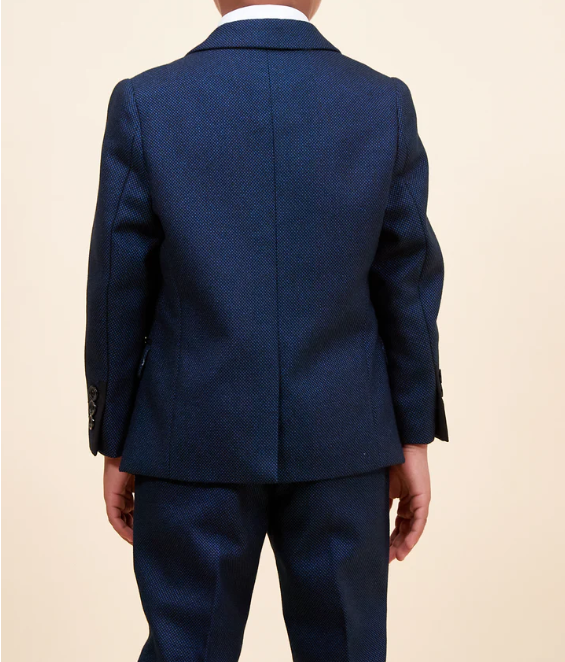 Marc Darcy- Children's Callum Blue Three Piece Suit