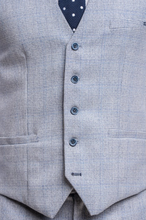 House of Cavani- Caridi Sky Waistcoat
