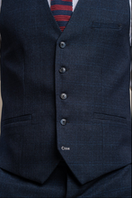 House of Cavani- Caridi Navy Waistcoat