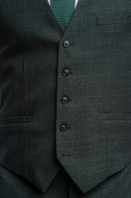 House of Cavani- Caridi Olive Waistcoat
