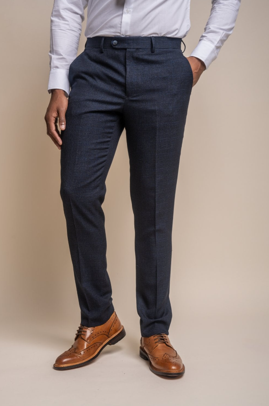 House of Cavani- Caridi Navy Trouser