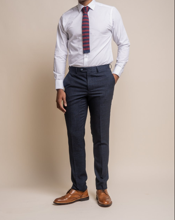 House of Cavani- Caridi Navy Trouser