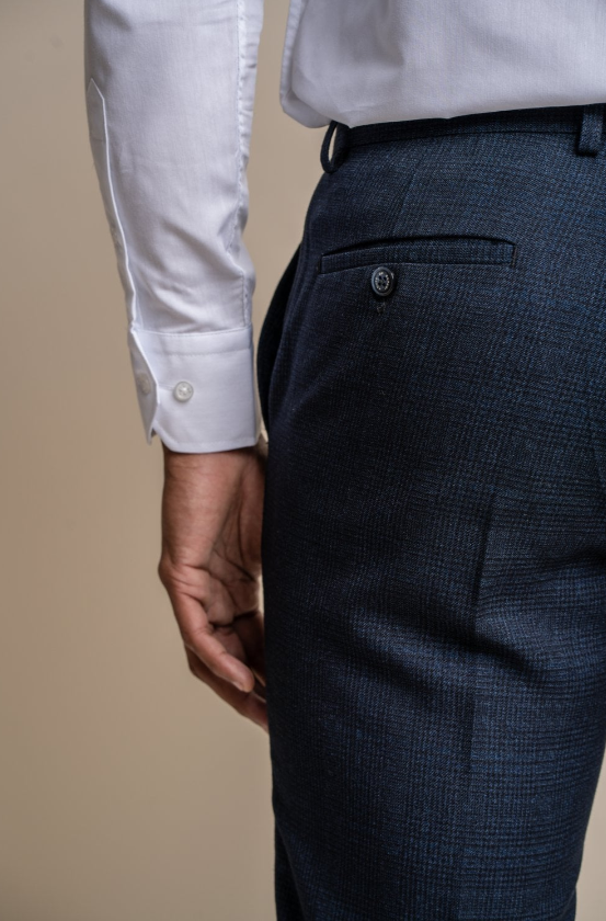 House of Cavani- Caridi Navy Trouser