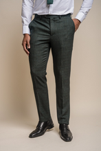 House of Cavani- Caridi Olive Trouser