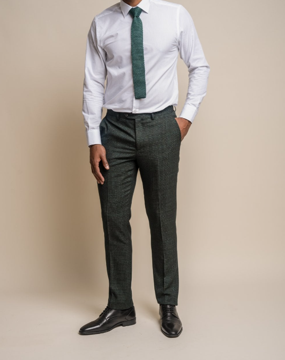 House of Cavani- Caridi Olive Trouser