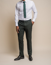 House of Cavani- Caridi Olive Trouser