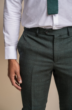 House of Cavani- Caridi Olive Trouser