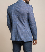 House of Cavani- Phantom Blue Blazer