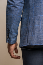 House of Cavani- Phantom Blue Blazer