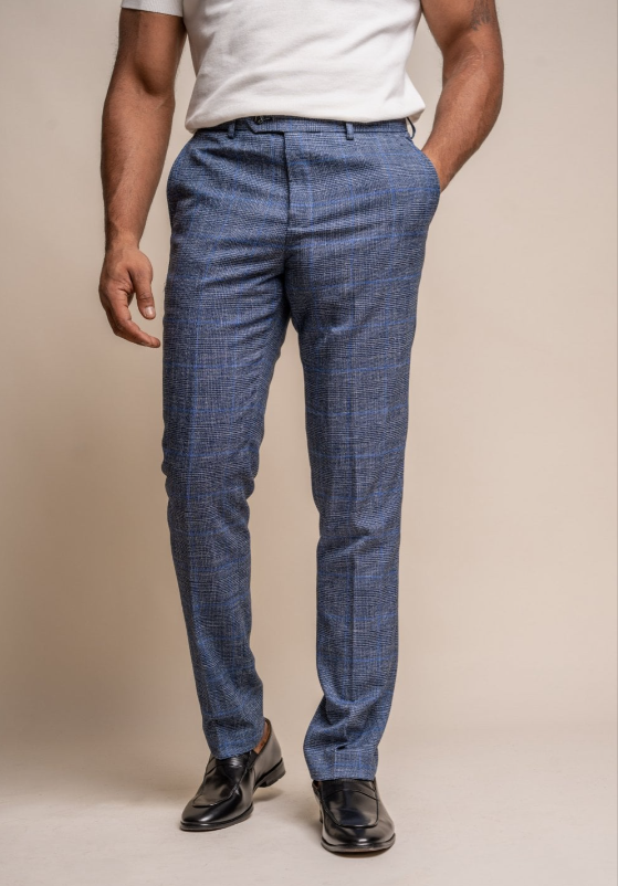 House of Cavani- Phantom Blue Trouser
