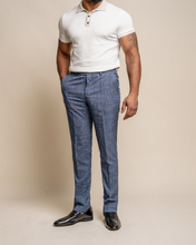House of Cavani- Phantom Blue Trouser
