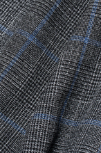 House of Cavani- Power Grey Tweed Check Blazer