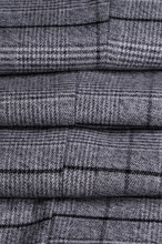 House of Cavani- Ghost Grey/Black Tweed Check Blazer