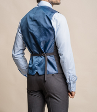 House of Cavani- Seeba Graphite Waistcoat