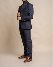 House of Cavani- Seeba Navy Blazer