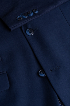 House of Cavani- Jefferson Navy Slim Fit Blazer