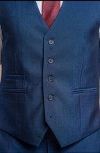 House of Cavani- Ford Blue Waistcoat