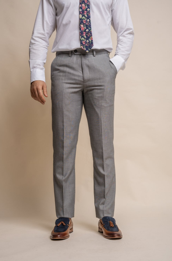 House of Cavani- Reegan Grey Trouser