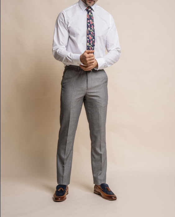 House of Cavani- Reegan Grey Trouser