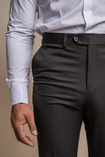 House of Cavani- Black Tuxedo Trouser