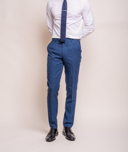 House of Cavani- Miami Blue Slim Fit Trouser
