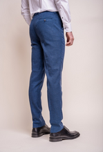 House of Cavani- Miami Blue Slim Fit Trouser