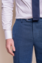 House of Cavani- Miami Blue Slim Fit Trouser