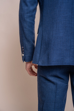 House of Cavani- Miami Blue Slim Fit Blazer