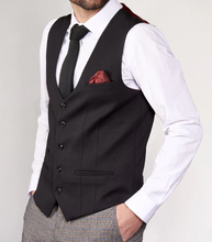 Marc Darcy- Kelly Black Single Breasted Waistcoat