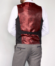 Marc Darcy- Kelly Black Single Breasted Waistcoat