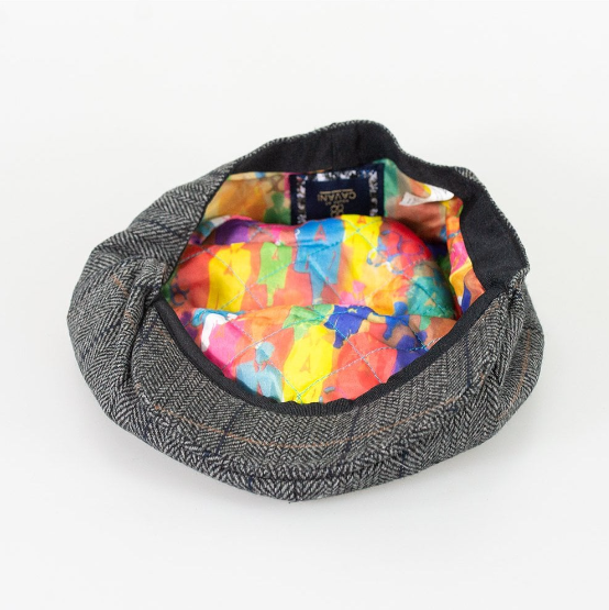 House of Cavani- Albert Grey Baker Boy Cap