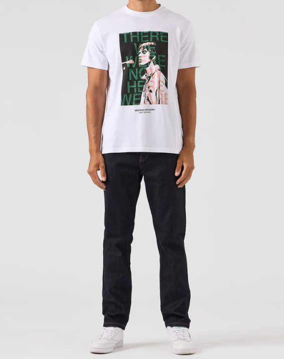 Weekend Offender- Columbia Graphic T-Shirt White