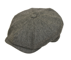 Denton Hats- BL68 Gatsby Cap Charcoal