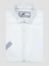 Mish Mash- Current Short Sleeve Shirt White