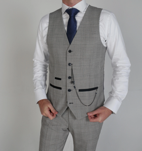 Paul Andrew- Hugo Grey Waistcoat