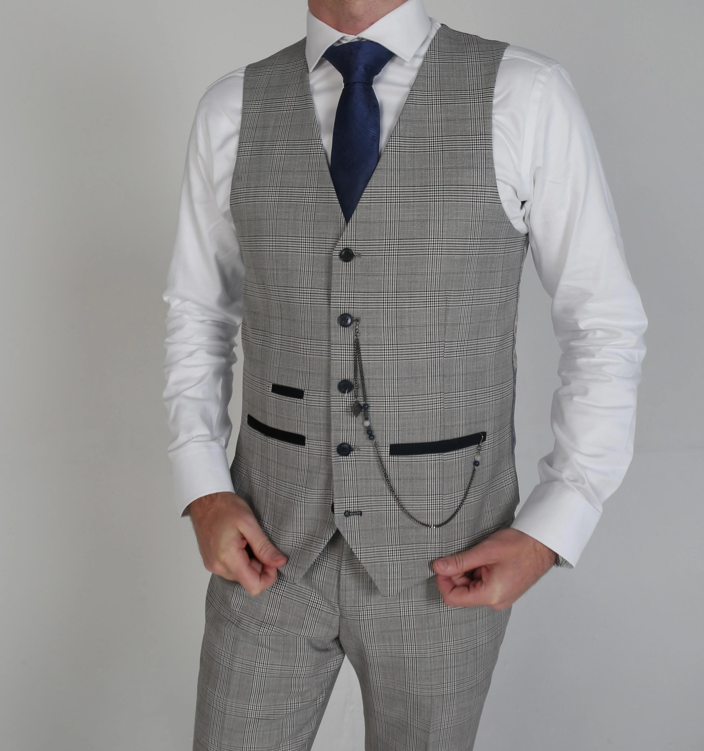 Paul Andrew- Hugo Grey Waistcoat