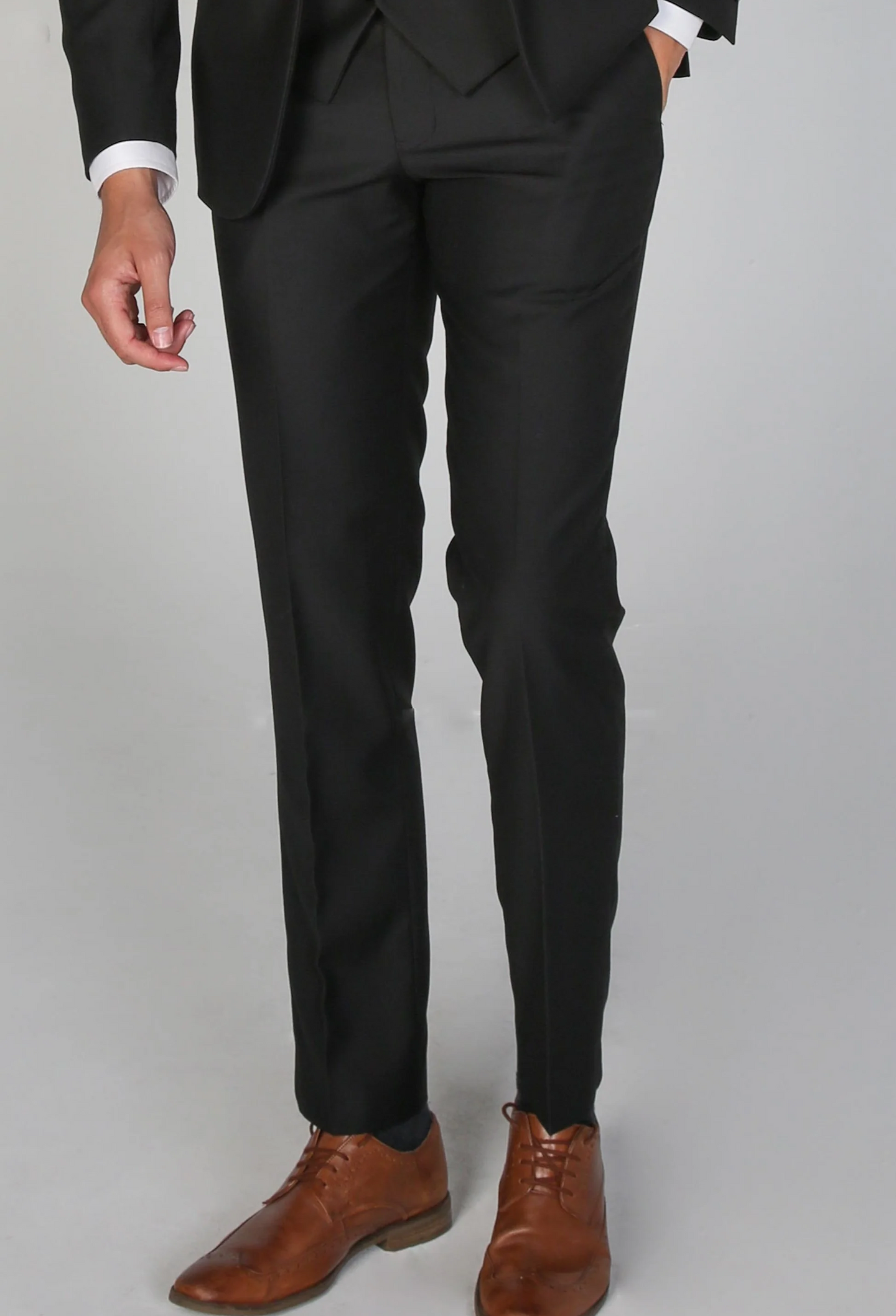 Paul Andrew- Parker Black Trouser