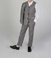 Device- Boys Charles Grey Three Piece Suit