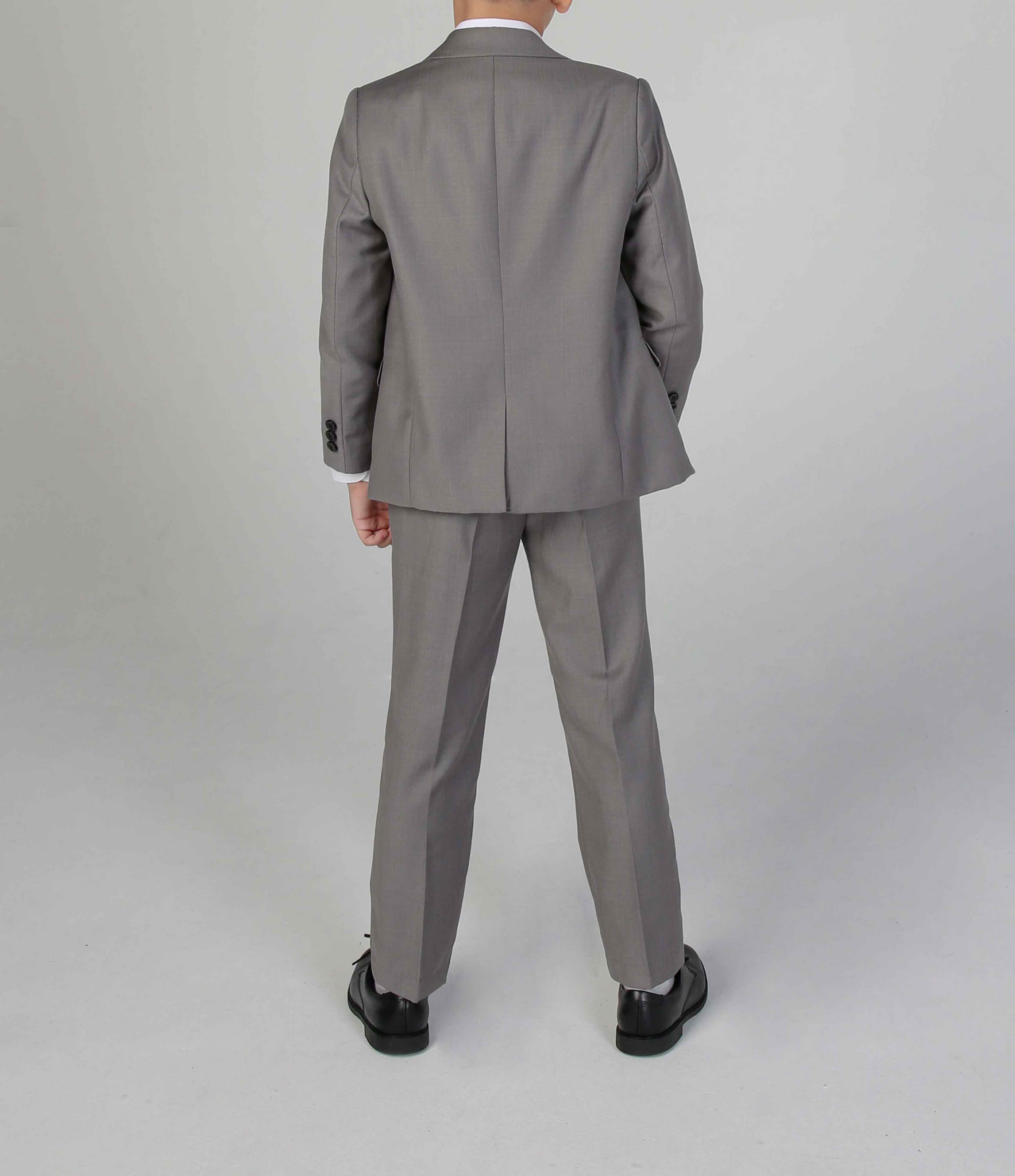 Device- Boys Charles Grey Three Piece Suit