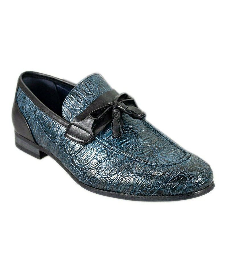 House of Cavani- Brindisi Navy Loafers